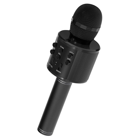 Wireless Karaoke Microphone - Black